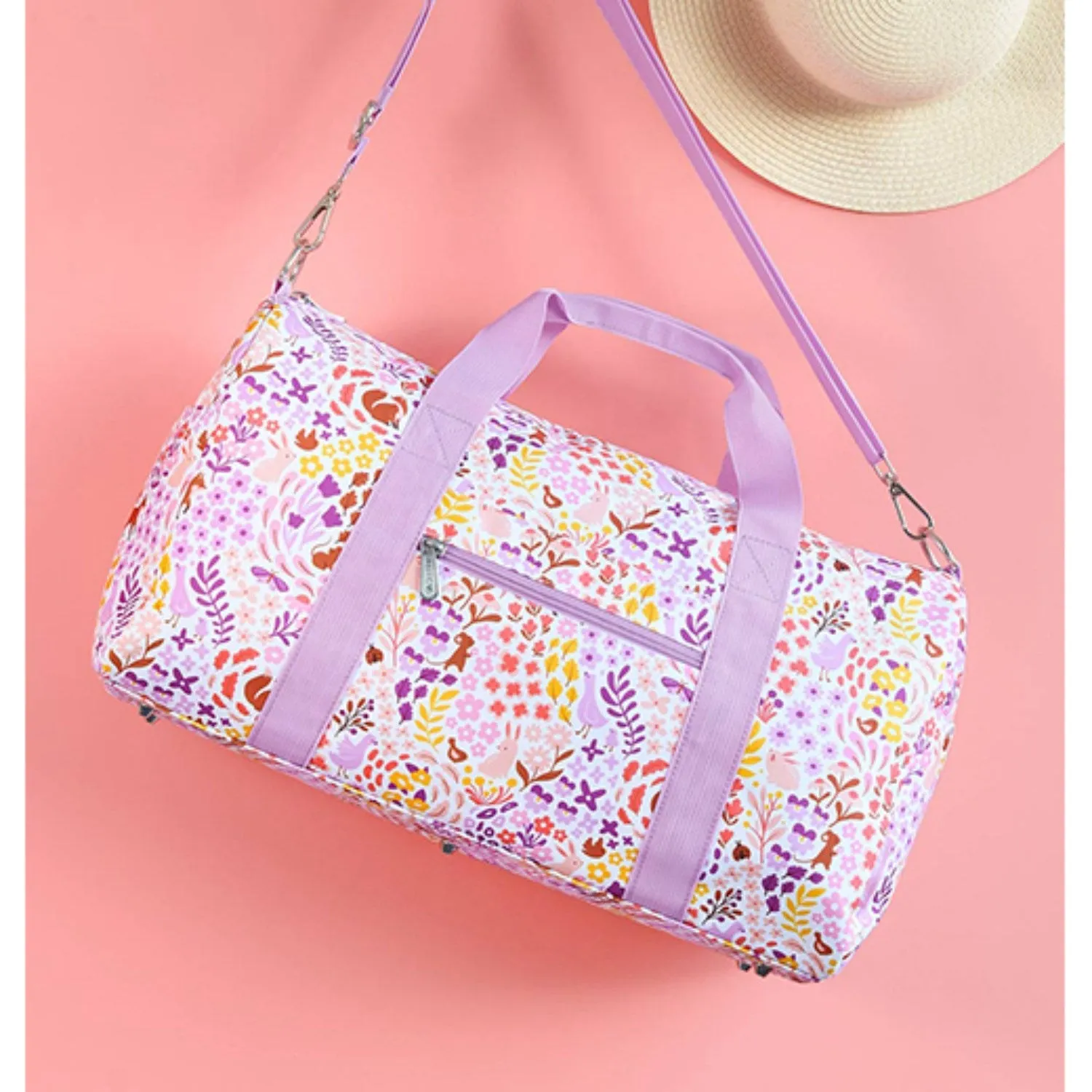 A Little Lovely Company Flower Garden Travel Bag