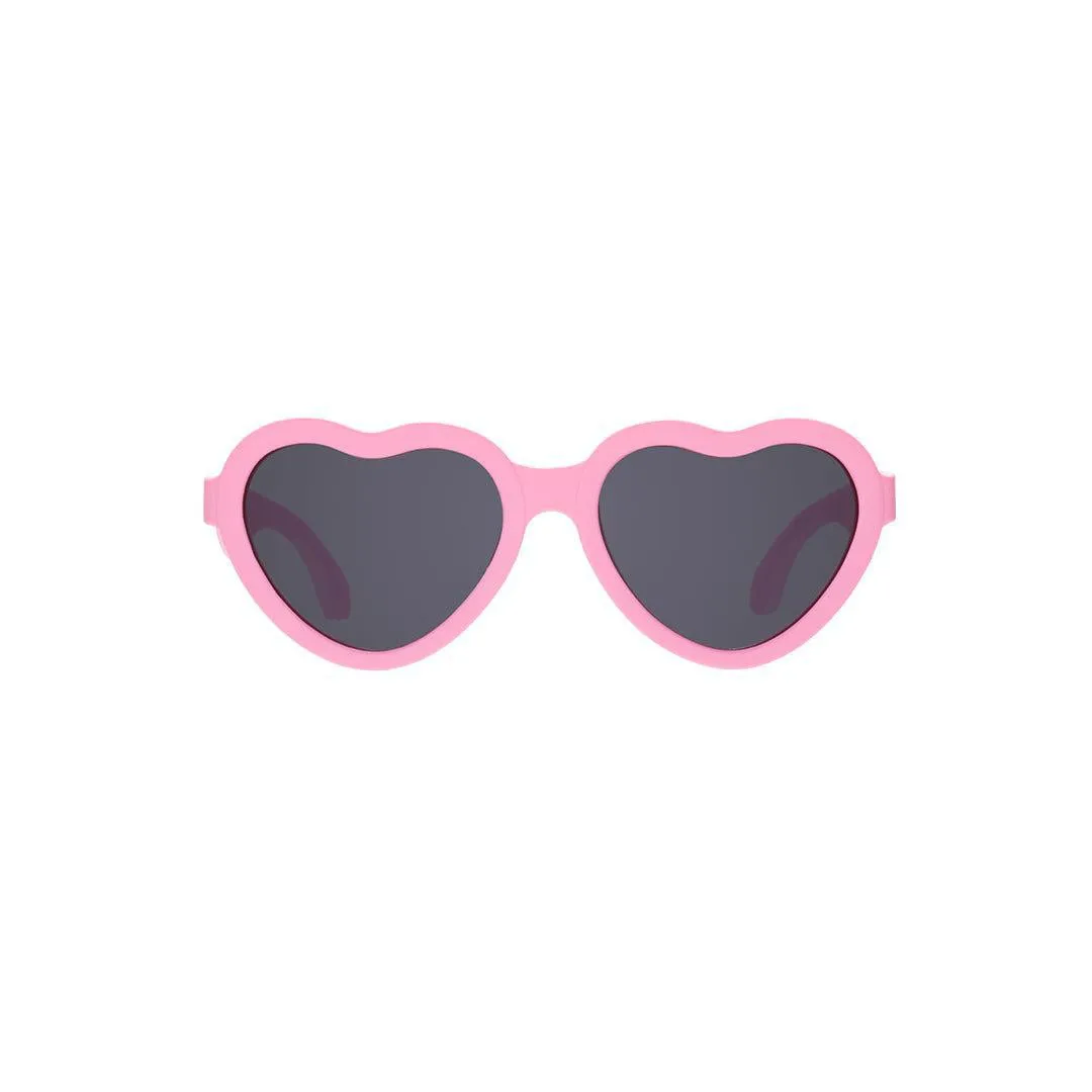 Babiators Original Heart Sunglasses- Bubblegum Pink