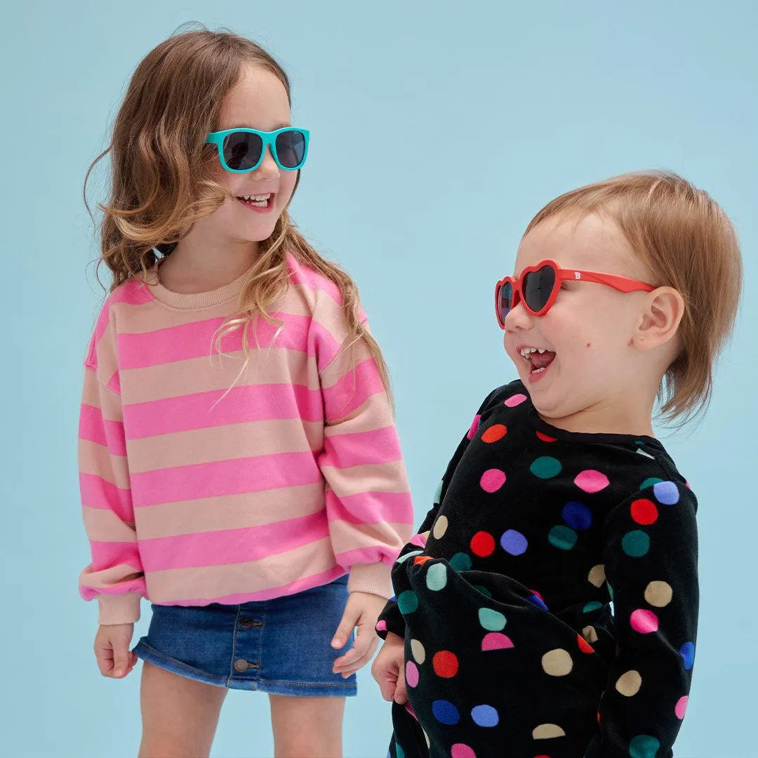 Babiators Original Heart Sunglasses- Candy Apple