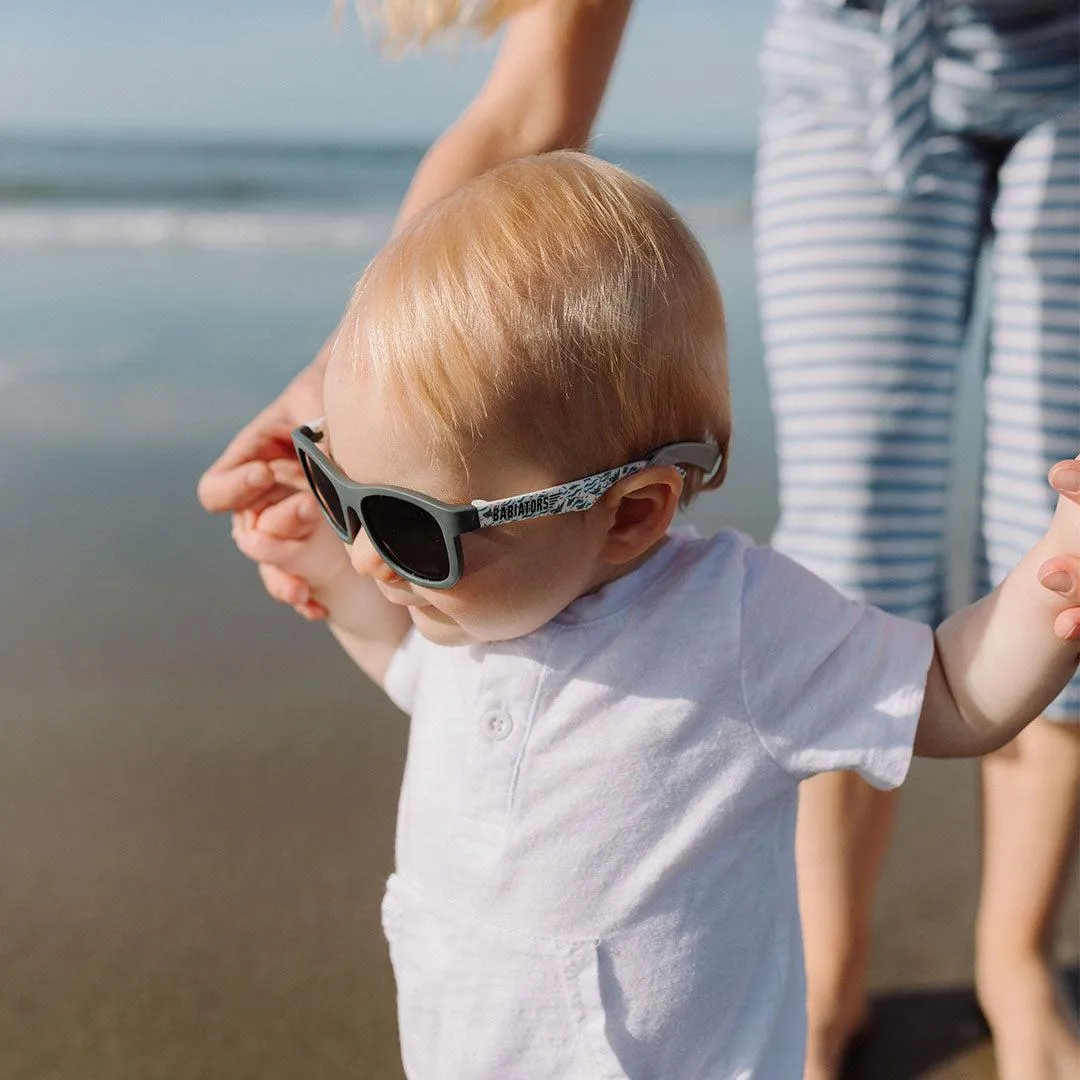 Babiators Silicone Sunglasses Strap - Light Grey