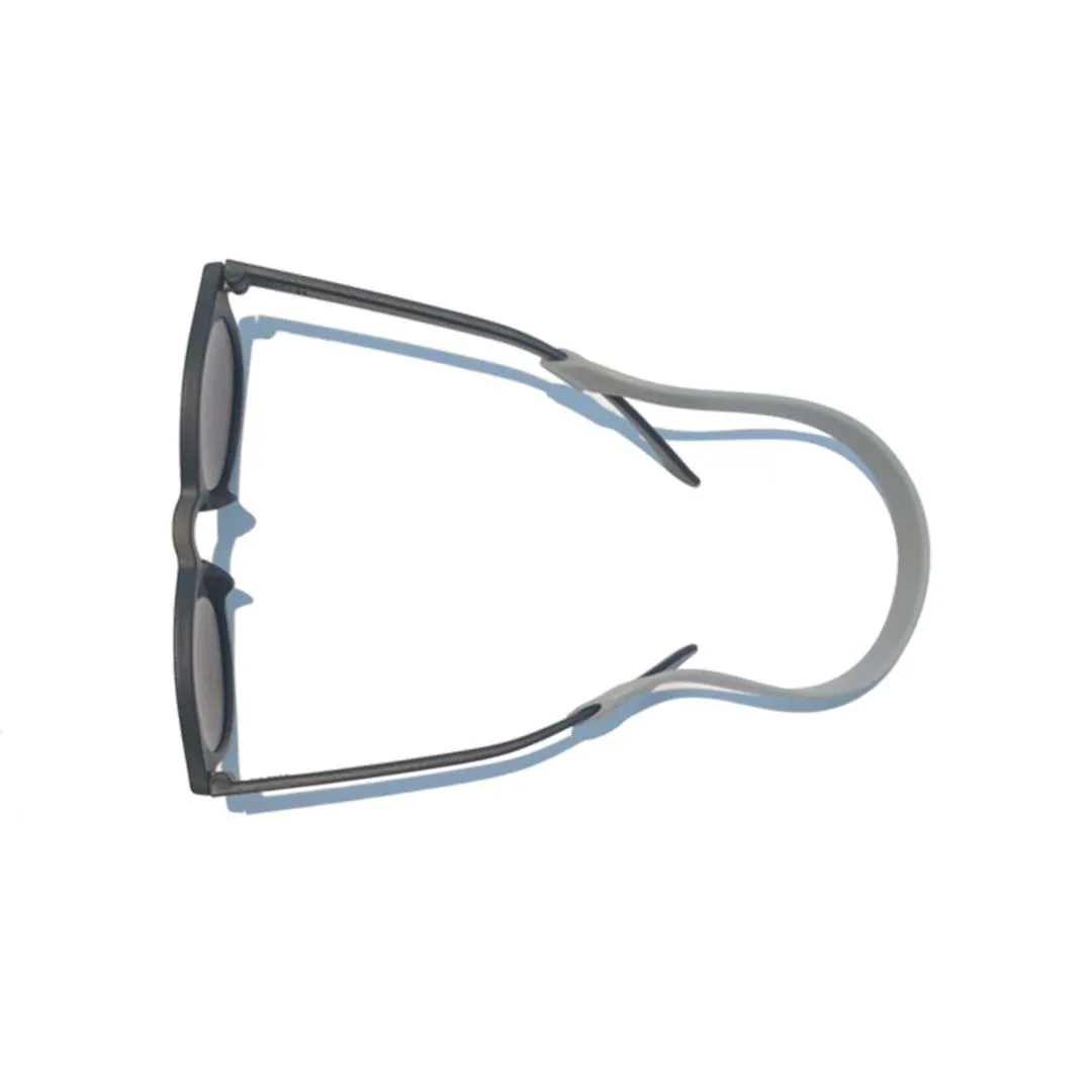 Babiators Silicone Sunglasses Strap - Light Grey