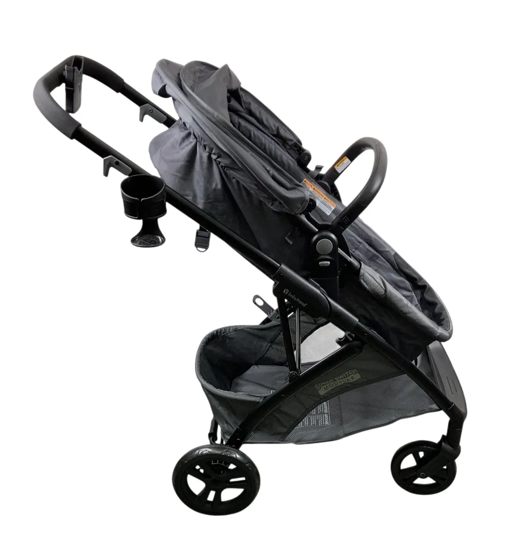 Baby Trend Sonar Switch 6-in-1 Modular Stroller Travel System, Desert Grey, 2024