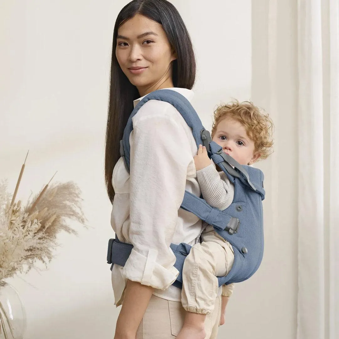 BabyBjorn Harmony Woven Melange - Blue