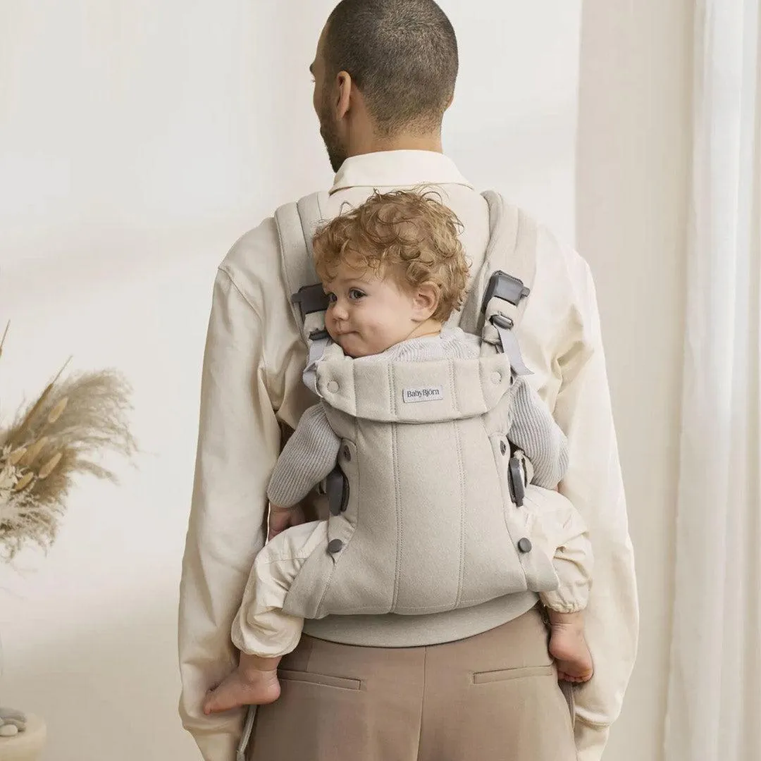 BabyBjorn Harmony Woven Melange - Light Beige