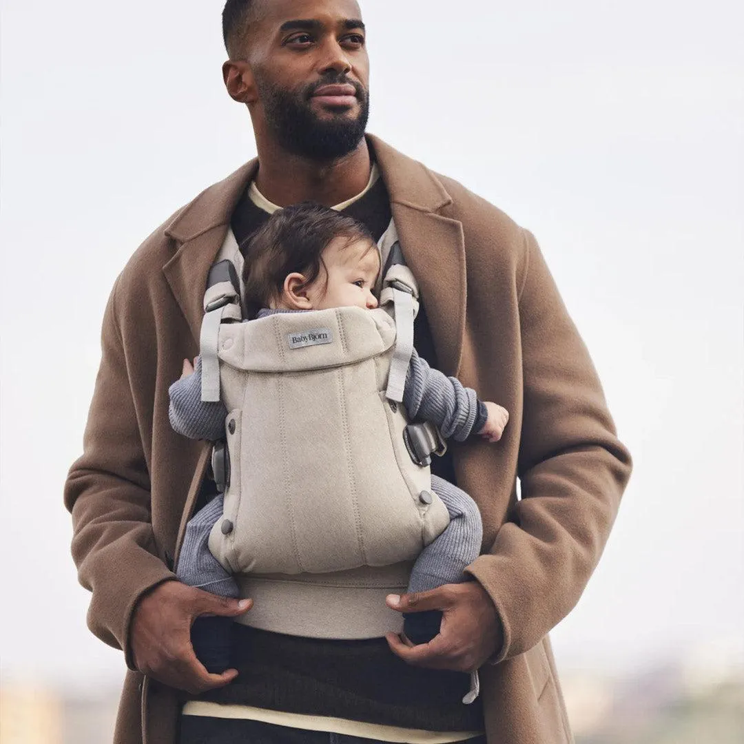 BabyBjorn Harmony Woven Melange - Light Beige
