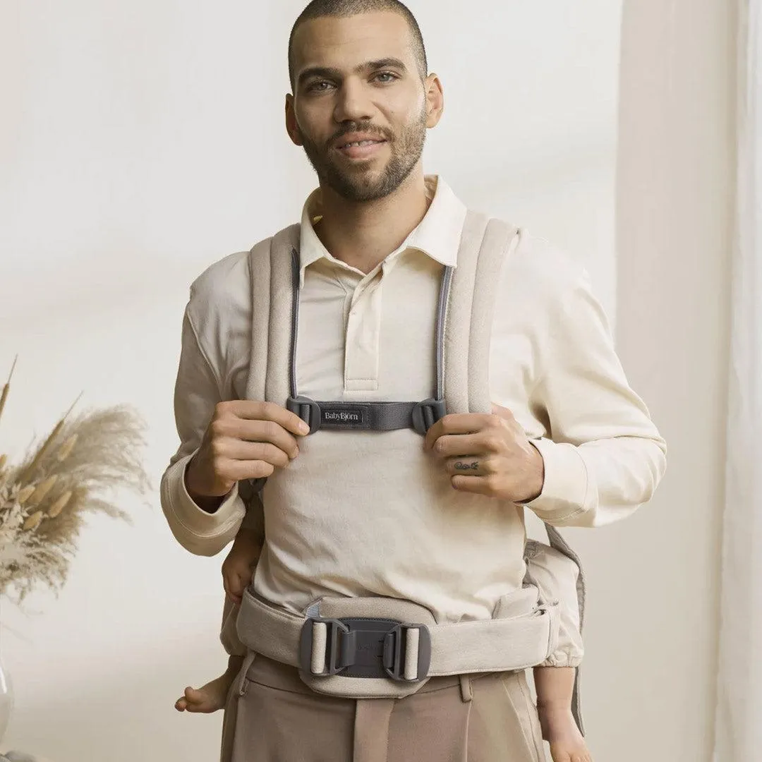 BabyBjorn Harmony Woven Melange - Light Beige