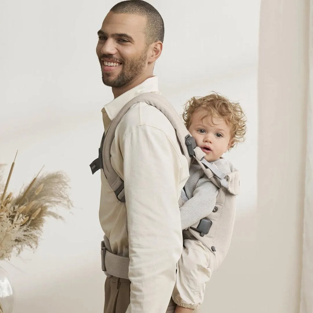 BabyBjorn Harmony Woven Melange - Light Beige