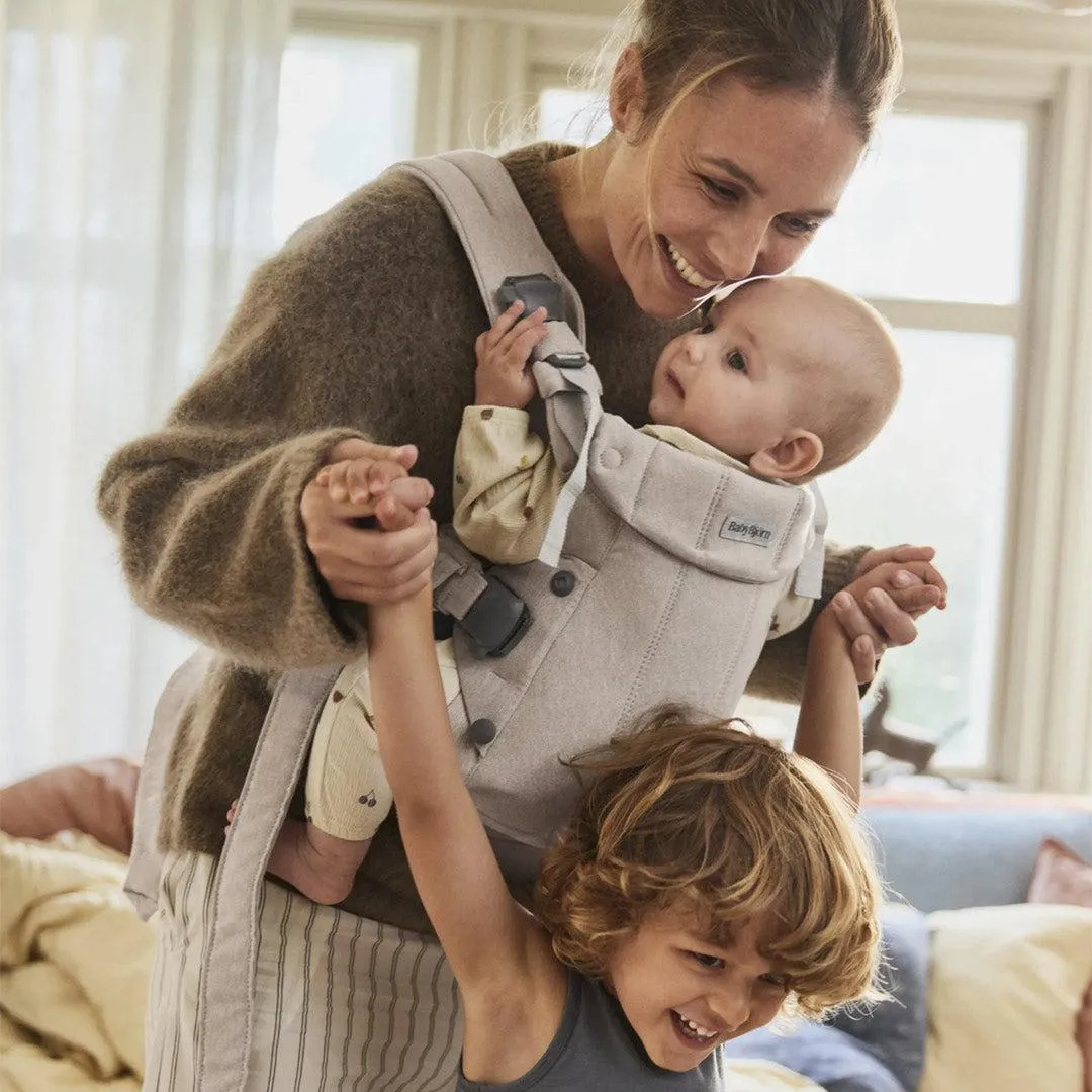 BabyBjorn Harmony Woven Melange - Light Beige