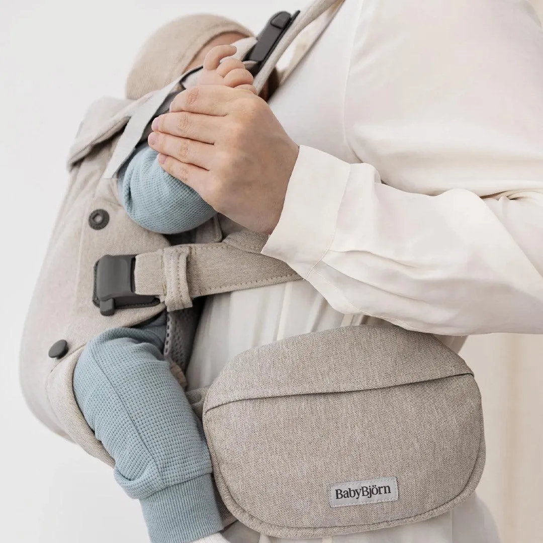 BabyBjorn Pocket Pouch Woven Melange - Light Beige