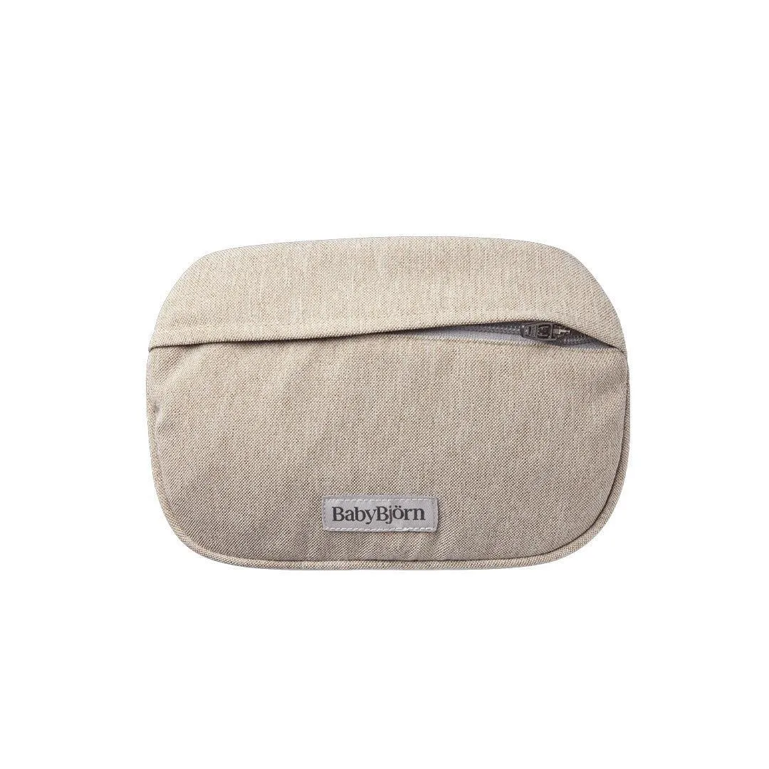 BabyBjorn Pocket Pouch Woven Melange - Light Beige