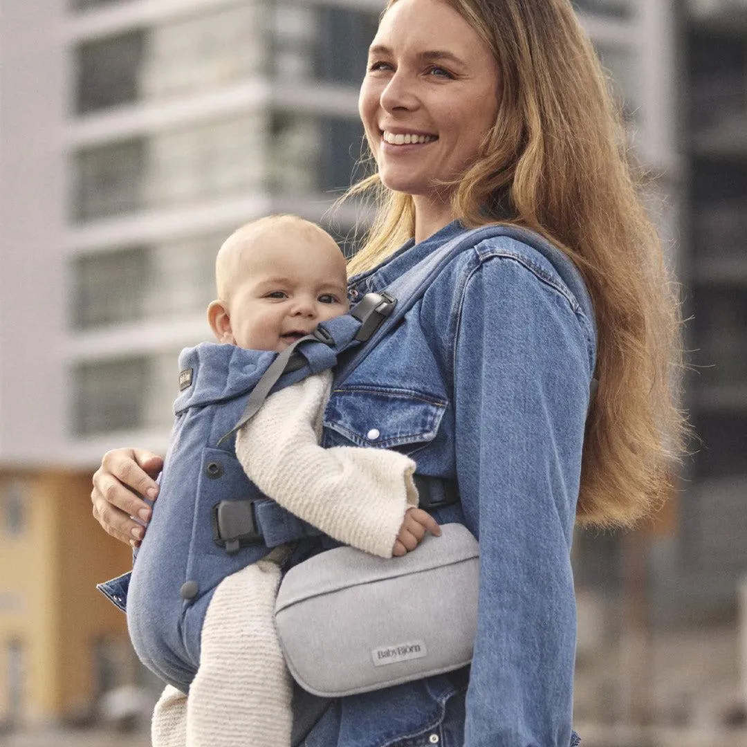 BabyBjorn Pocket Pouch Woven Melange - Light Gray