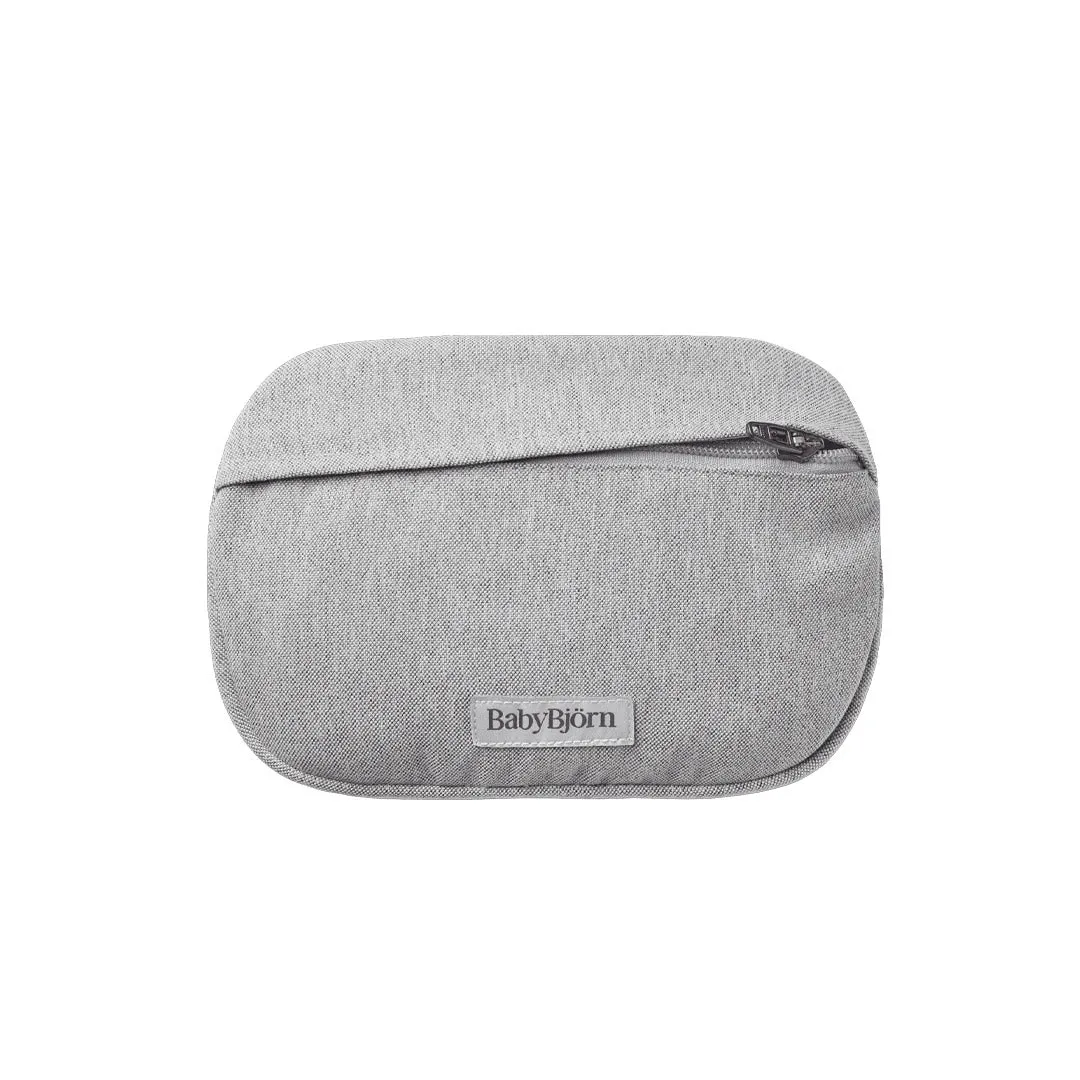 BabyBjorn Pocket Pouch Woven Melange - Light Gray