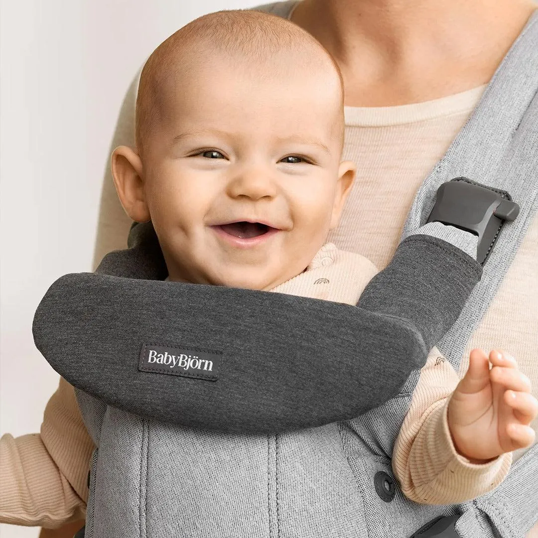BabyBjrn Bib for Harmony Jersey - Dark Grey