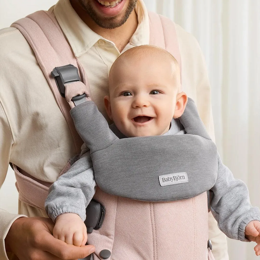 BabyBjrn Bib for Harmony Jersey - Light Grey