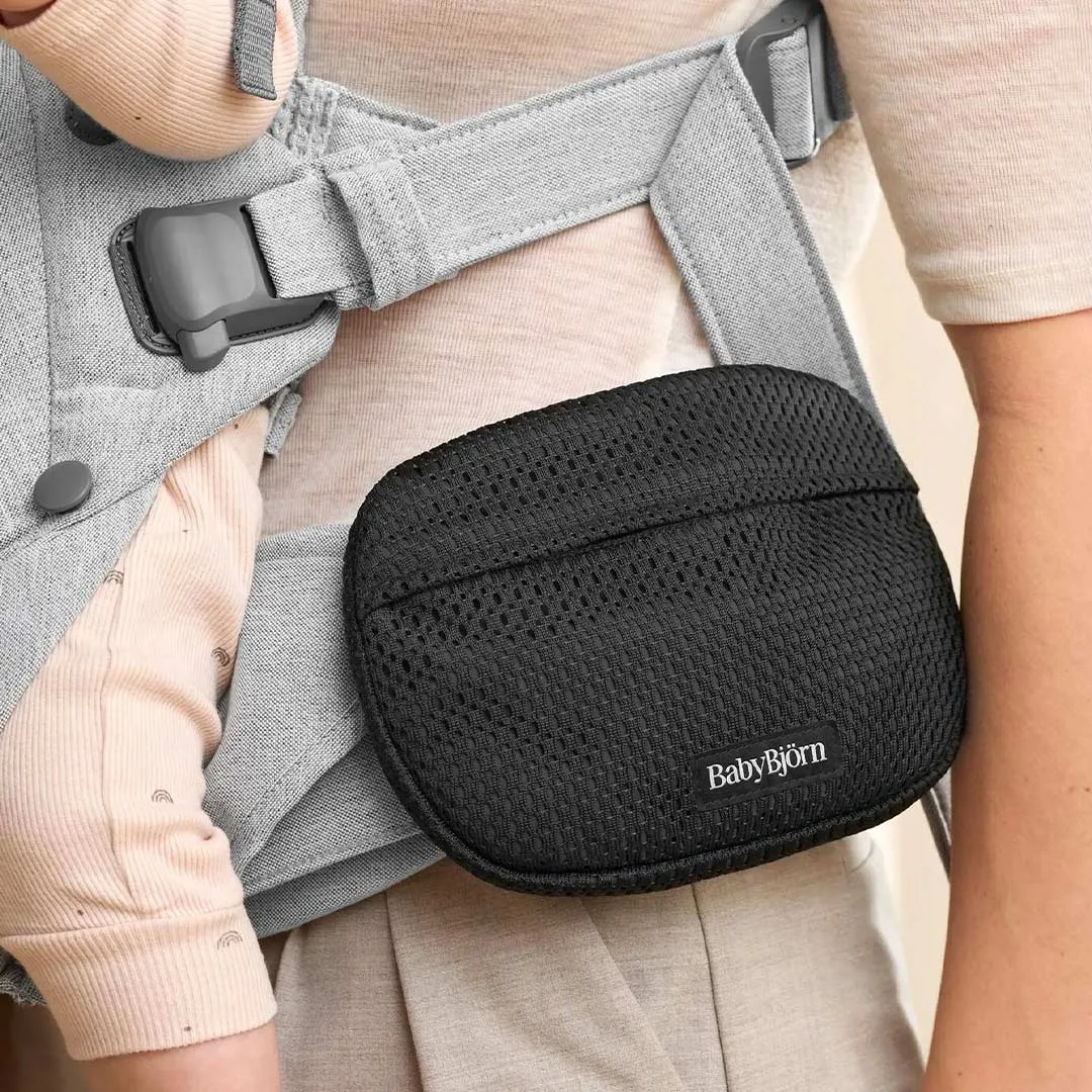 BabyBjrn Carrier Pouch Mesh - Black