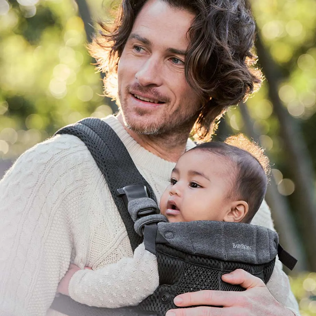 BabyBjrn Harmony 3D Mesh/Jersey Baby Carrier - Black