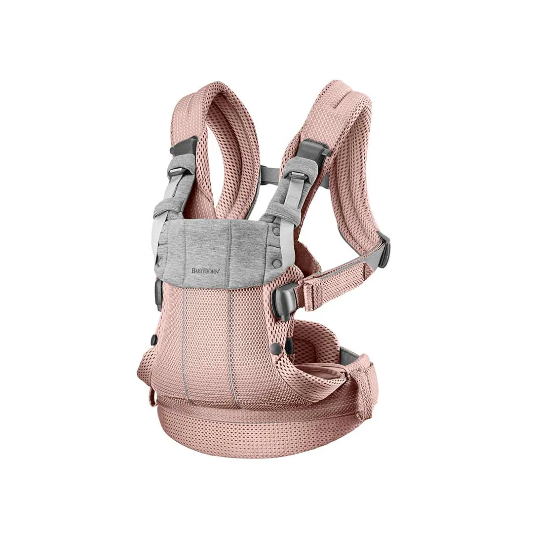 BabyBjrn Harmony 3D Mesh/Jersey Baby Carrier - Dusty Pink