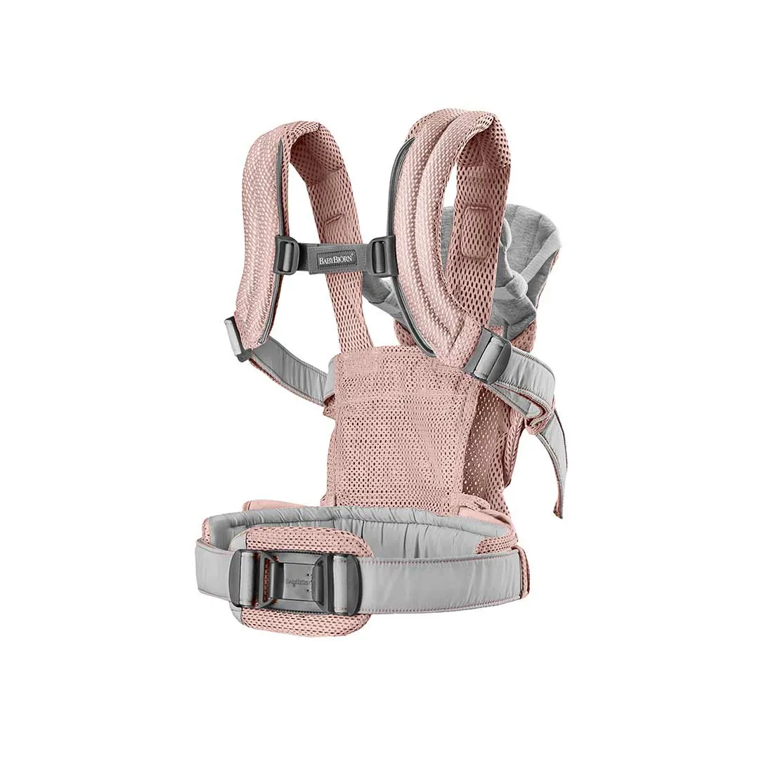 BabyBjrn Harmony 3D Mesh/Jersey Baby Carrier - Dusty Pink