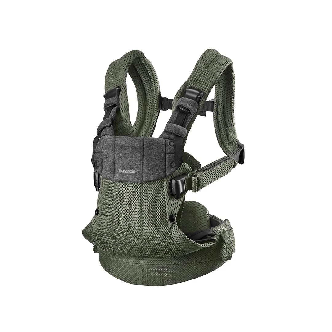 BabyBjrn Harmony Baby Carrier - Dark Green - 3D Mesh