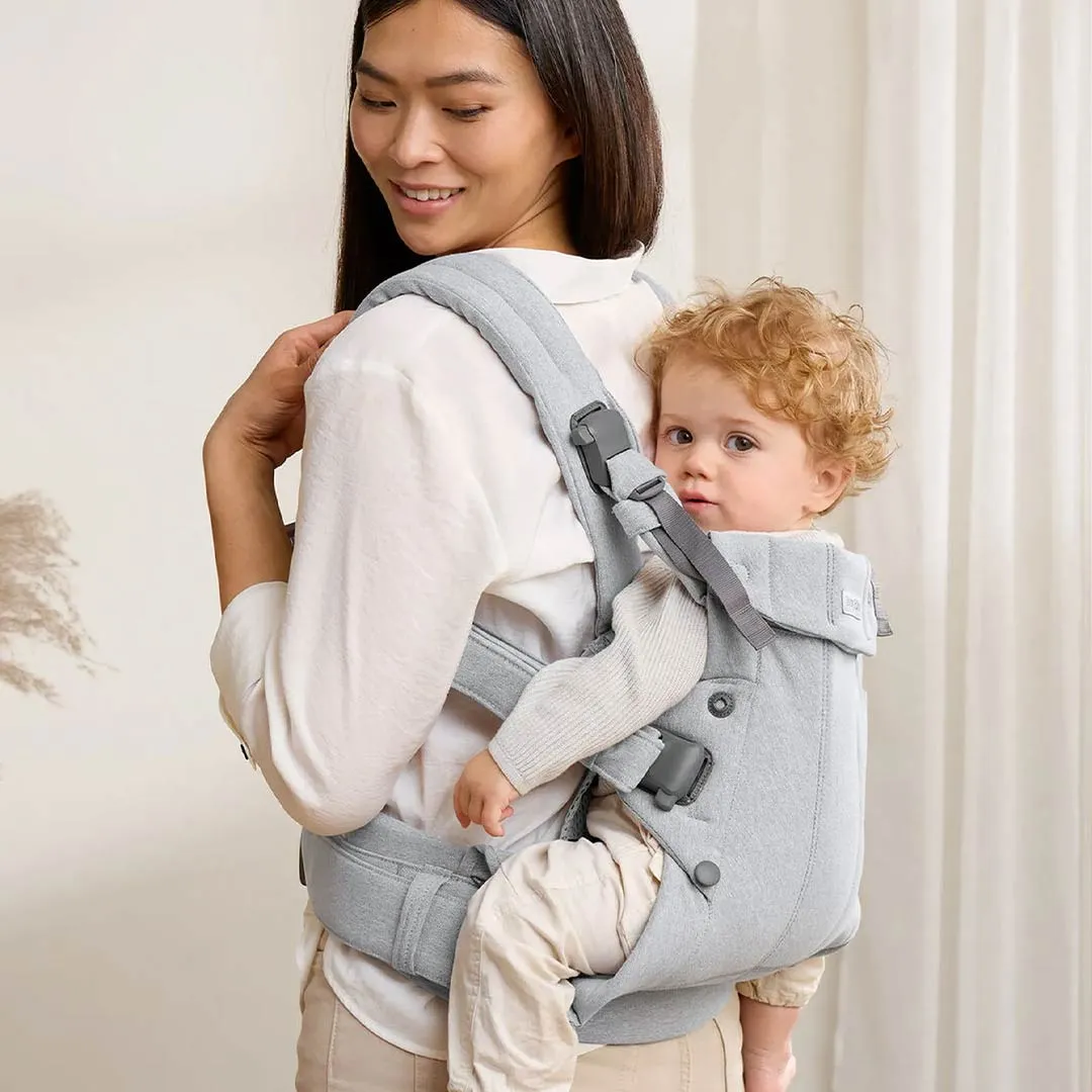 BabyBjrn Harmony Woven Mlange - Light Grey