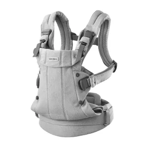 BabyBjrn Harmony Woven Mlange - Light Grey