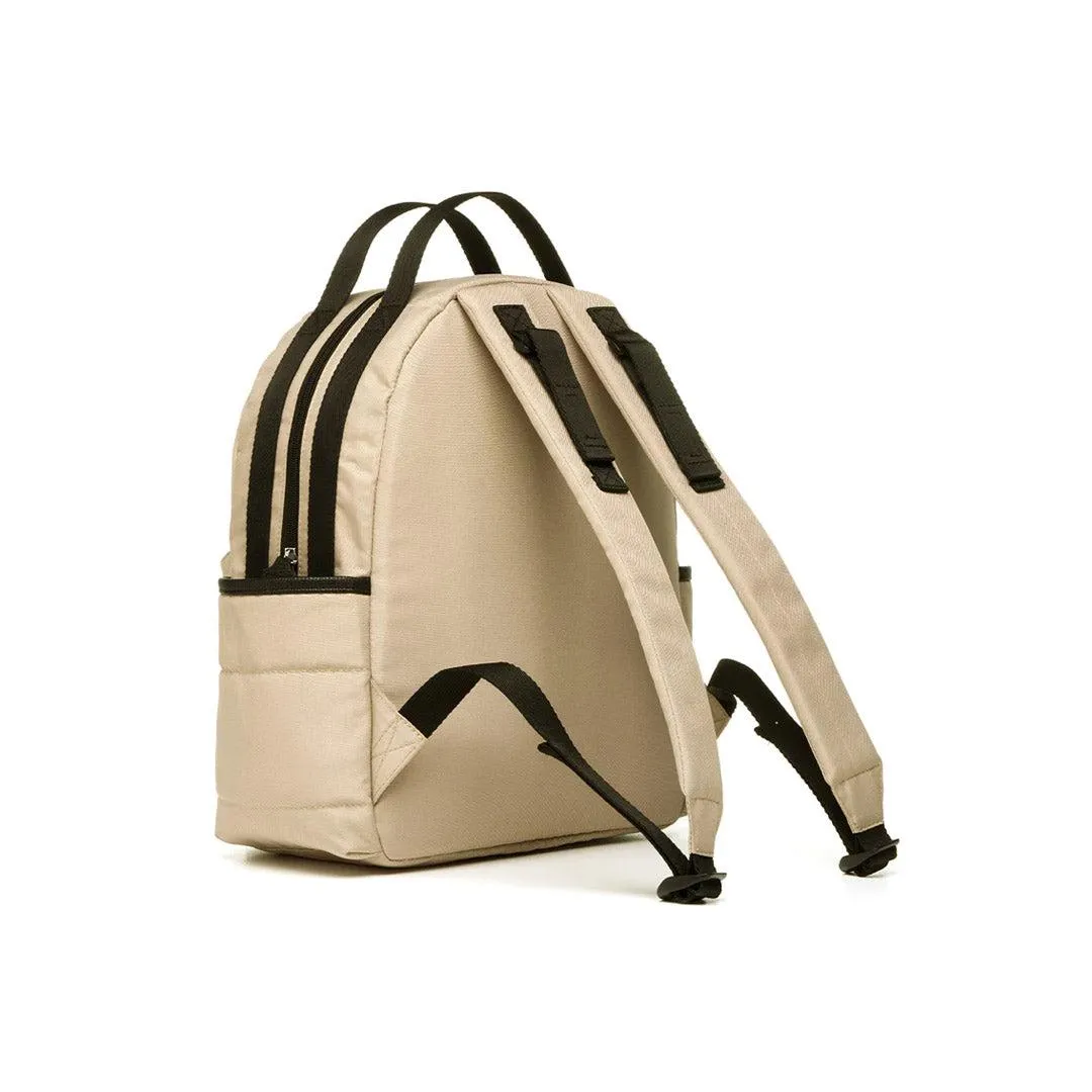 Babymel Lola Eco Quilt Changing Backpack - Taupe