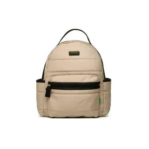 Babymel Lola Eco Quilt Changing Backpack - Taupe