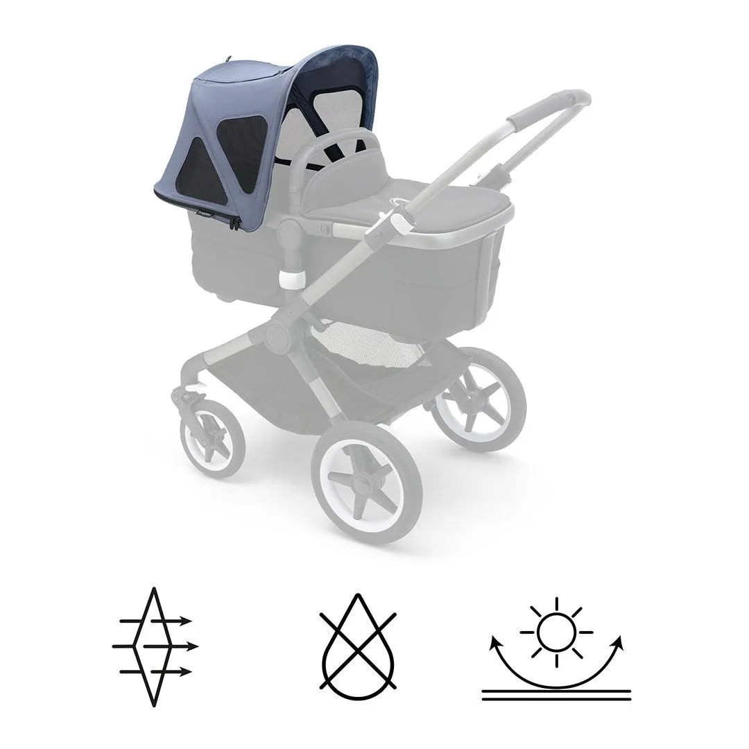 Bugaboo Fox/Fox Cub Breezy Sun Canopy V2 - Seaside Blue
