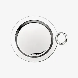 Christofle | Vertigo Bottle Coaster/Bread Silver-Plated