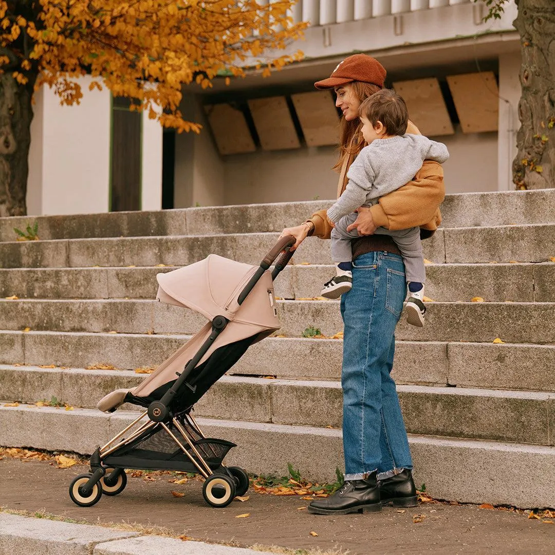 CYBEX Coya Compact Stroller - Cozy Beige