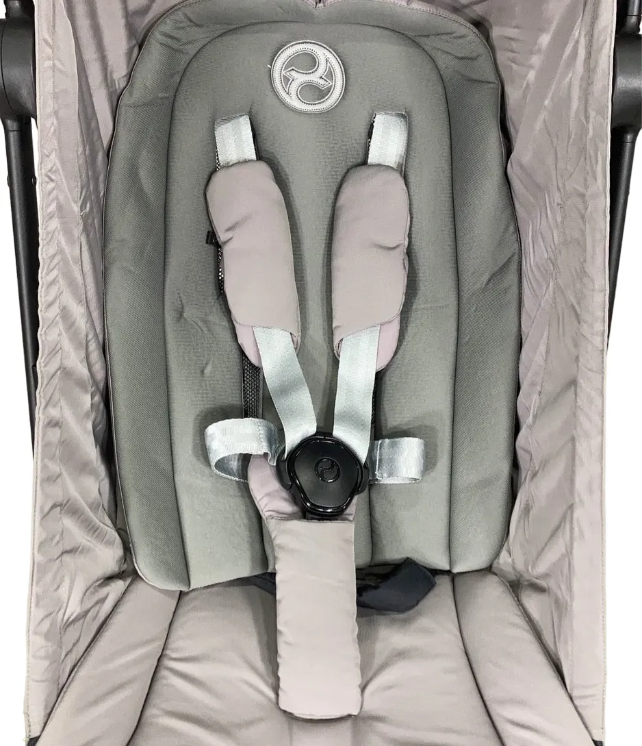 Cybex Coya Stroller, Matte Black, Mirage Grey, 2023