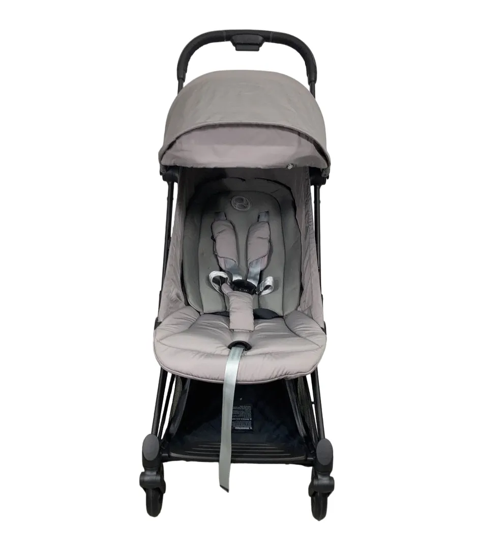 Cybex Coya Stroller, Matte Black, Mirage Grey, 2023