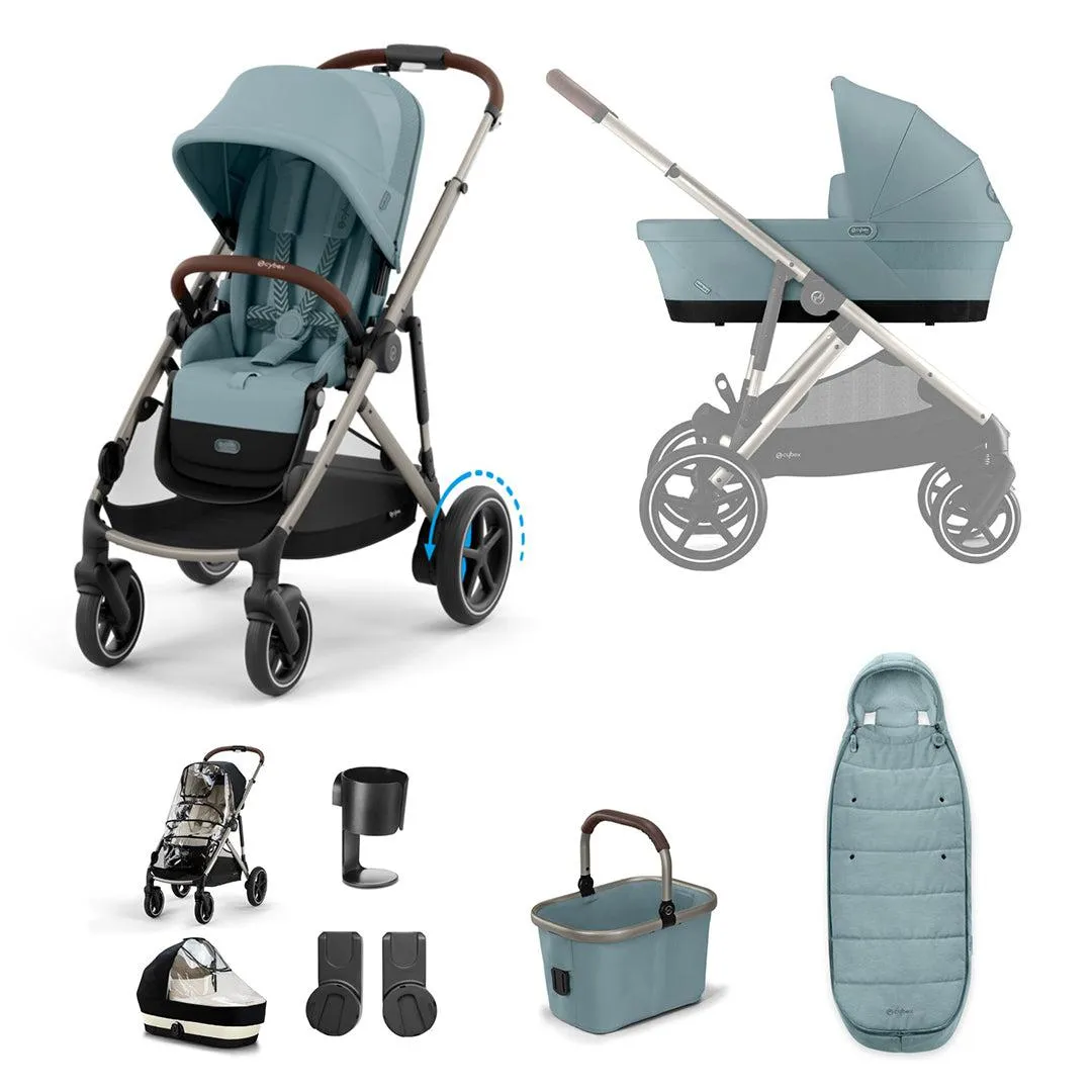 CYBEX e-Gazelle S Essential Pushchair Bundle