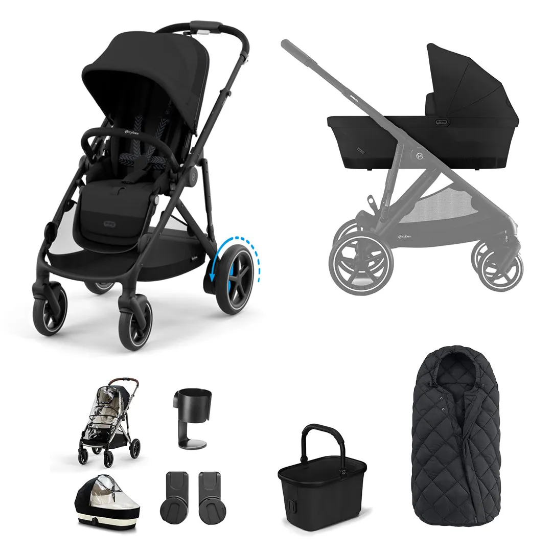 CYBEX e-Gazelle S Essential Pushchair Bundle