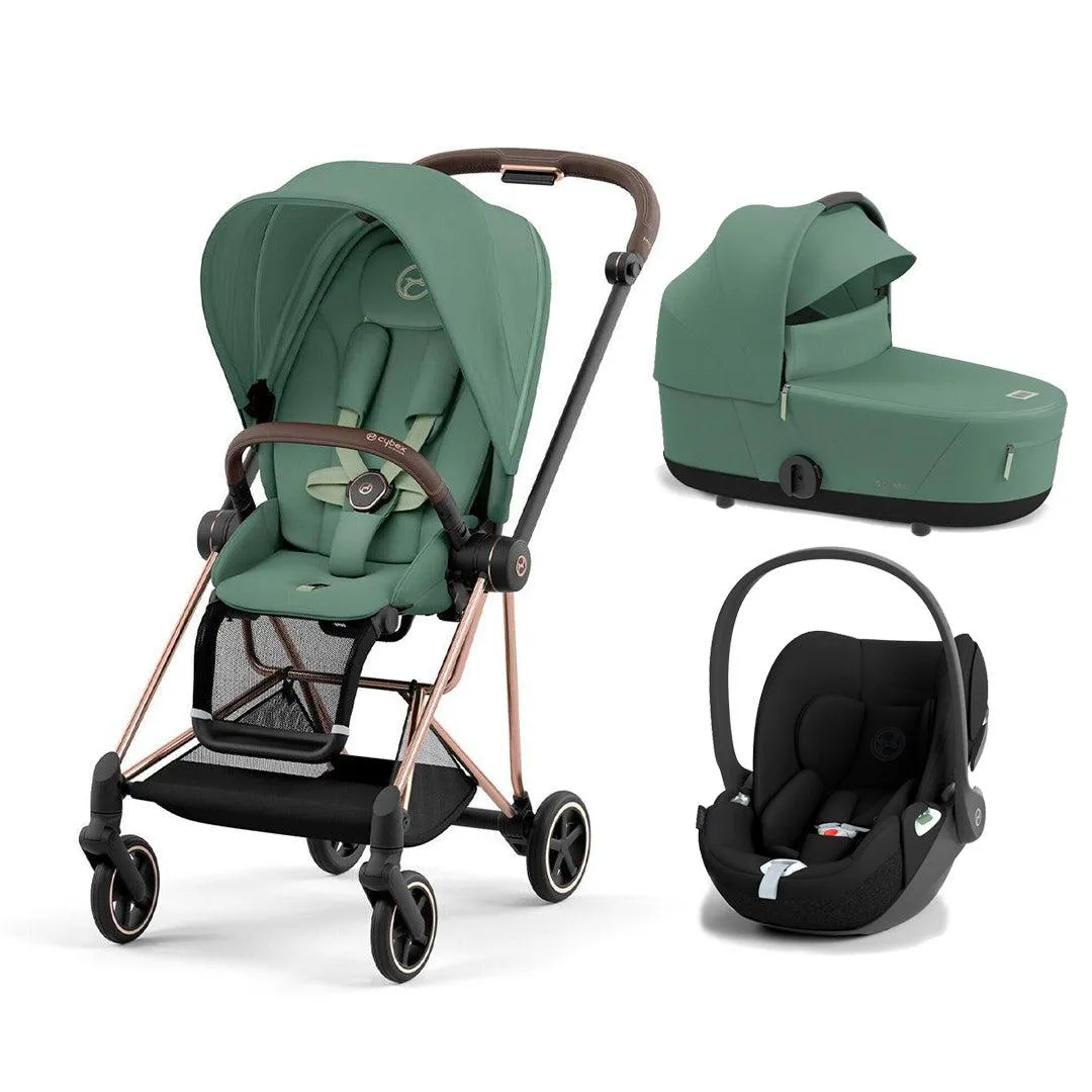 CYBEX Mios   Cloud T Travel System - Leaf Green