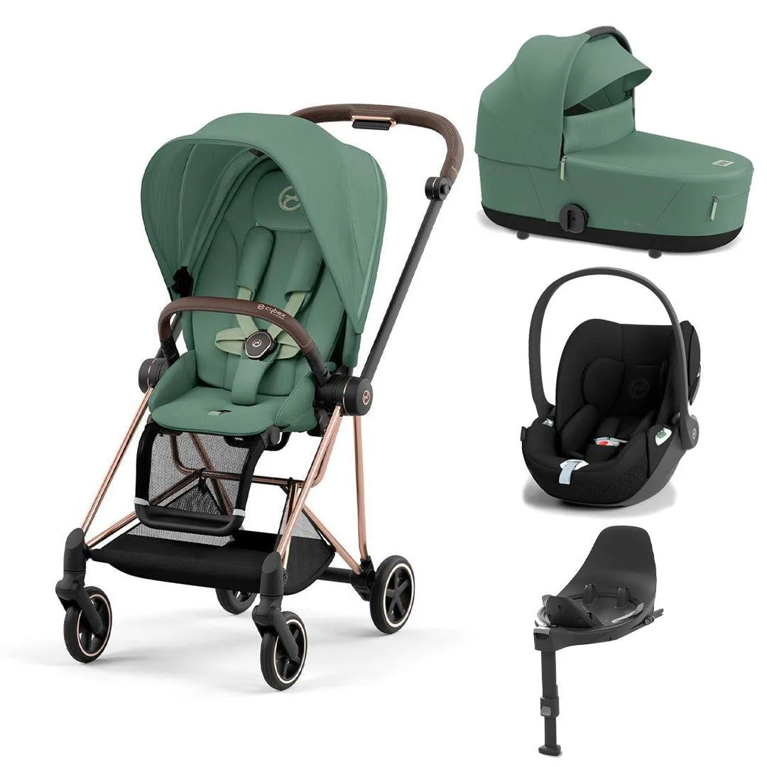 CYBEX Mios   Cloud T Travel System - Leaf Green
