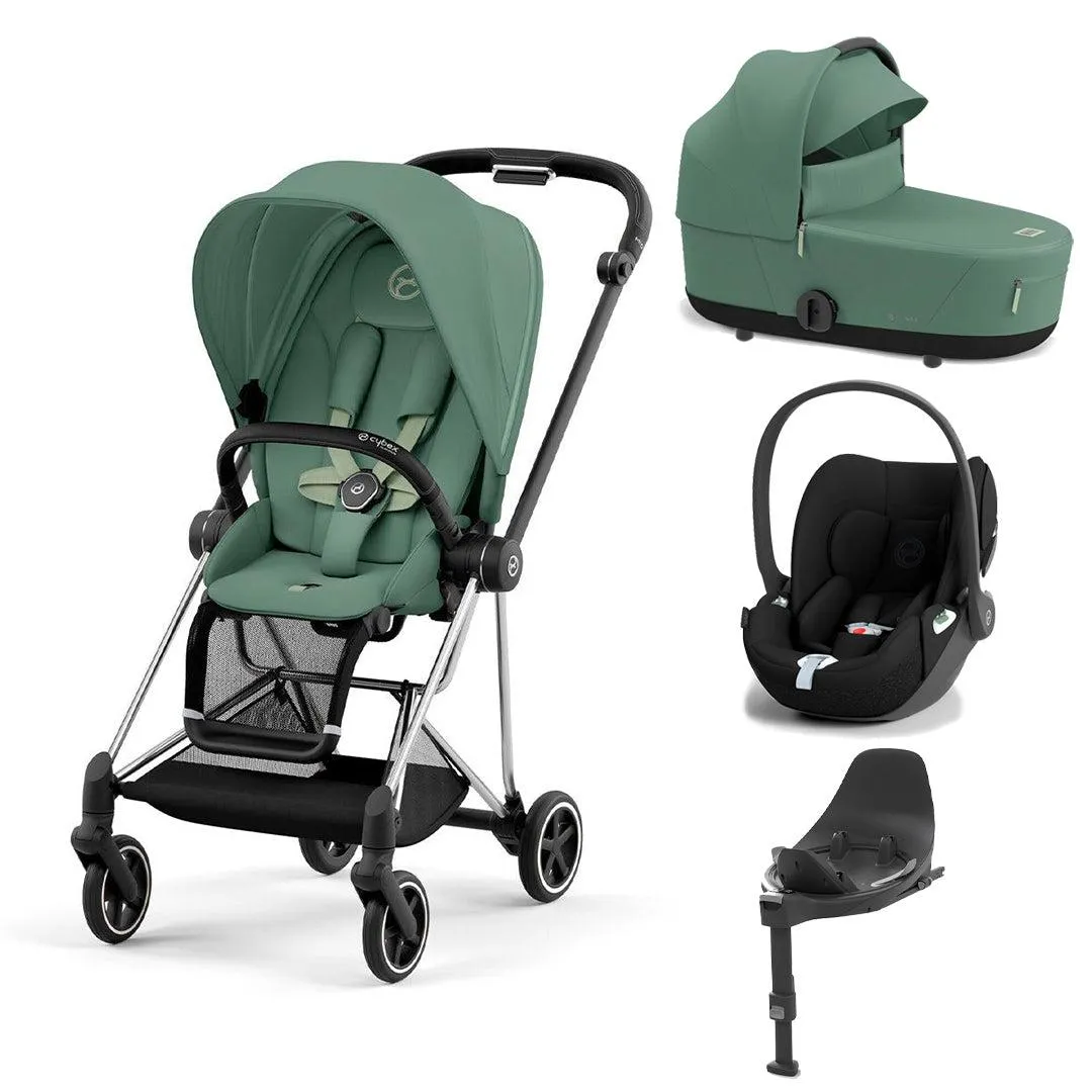 CYBEX Mios   Cloud T Travel System - Leaf Green