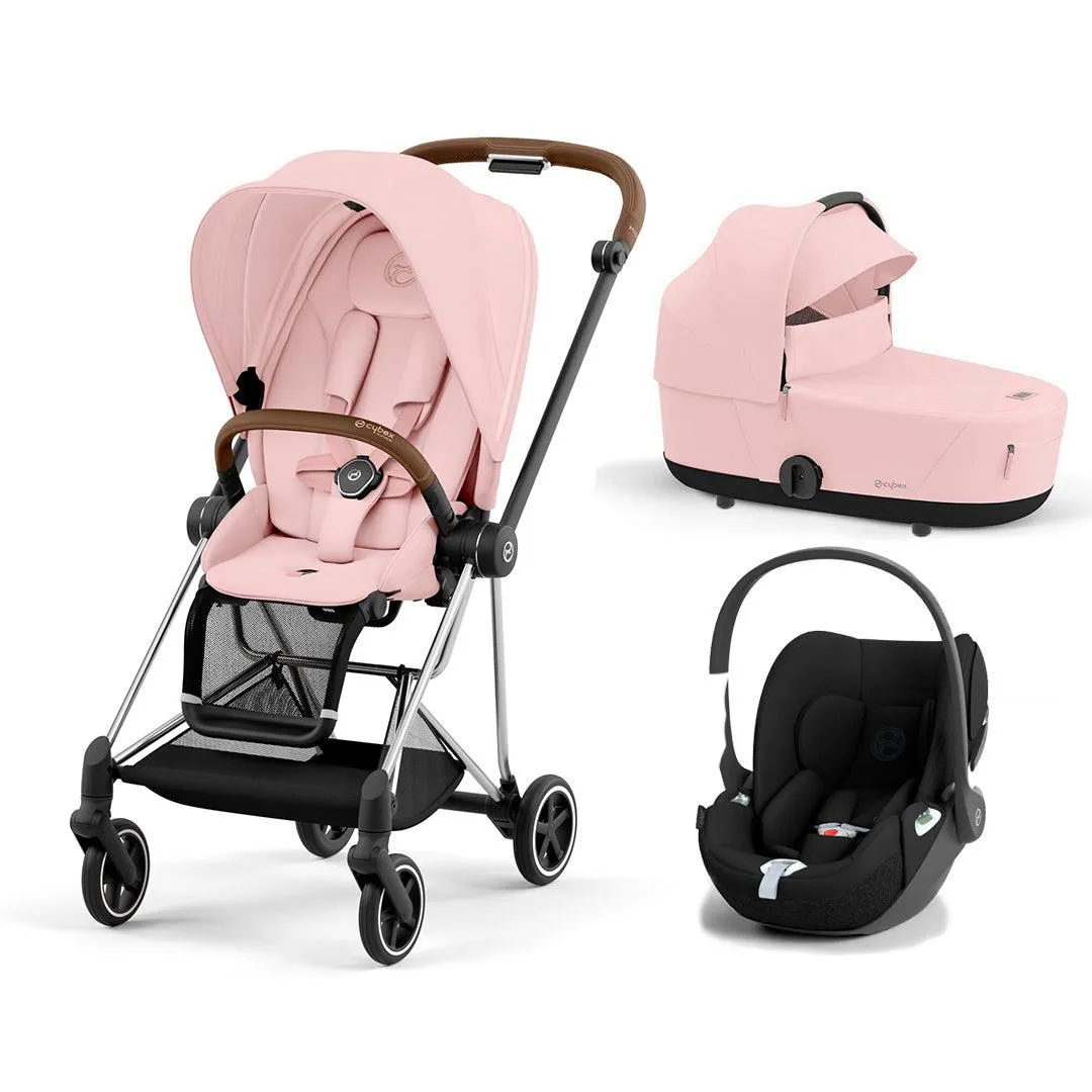 CYBEX Mios   Cloud T Travel System - Peach Pink