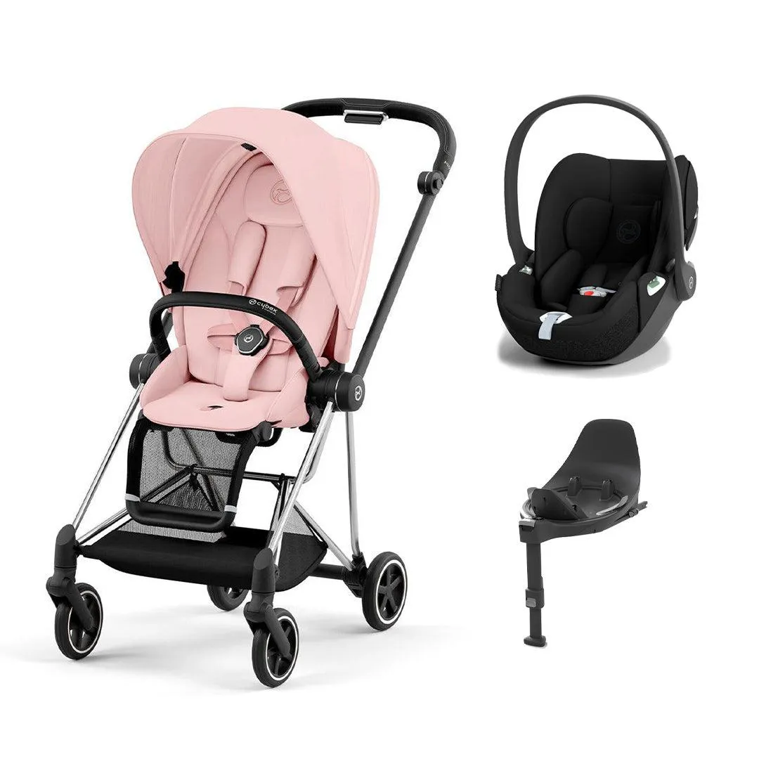 CYBEX Mios   Cloud T Travel System - Peach Pink