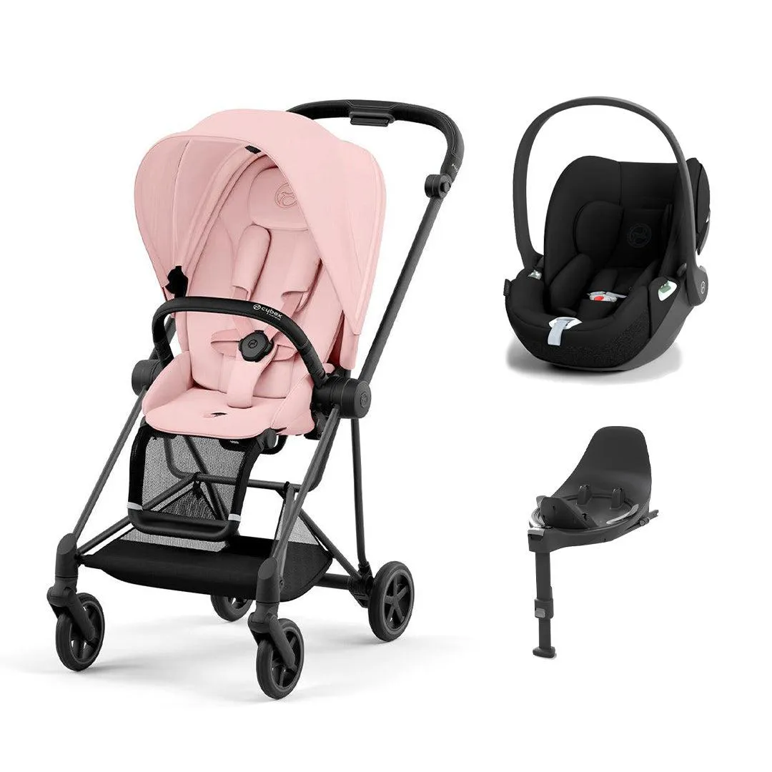 CYBEX Mios   Cloud T Travel System - Peach Pink