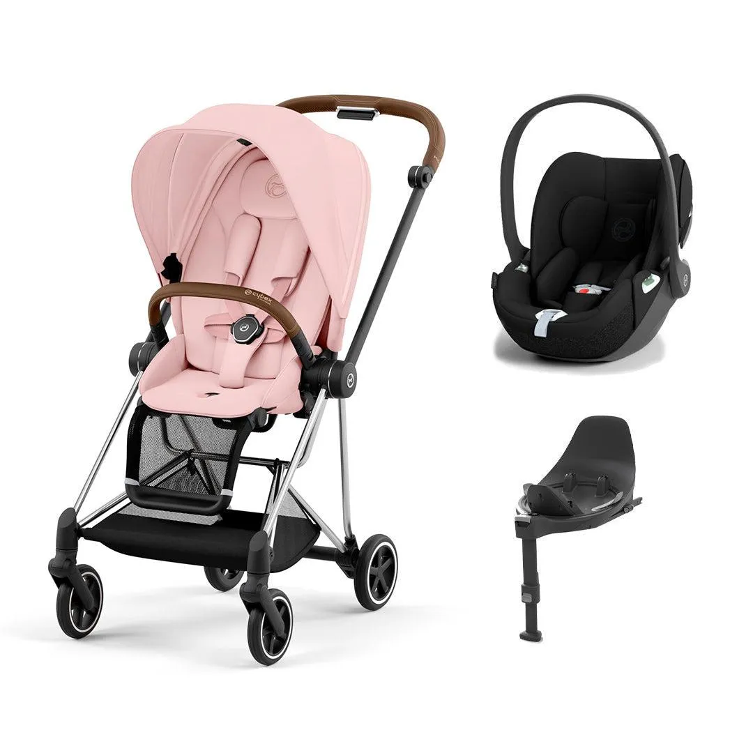 CYBEX Mios   Cloud T Travel System - Peach Pink