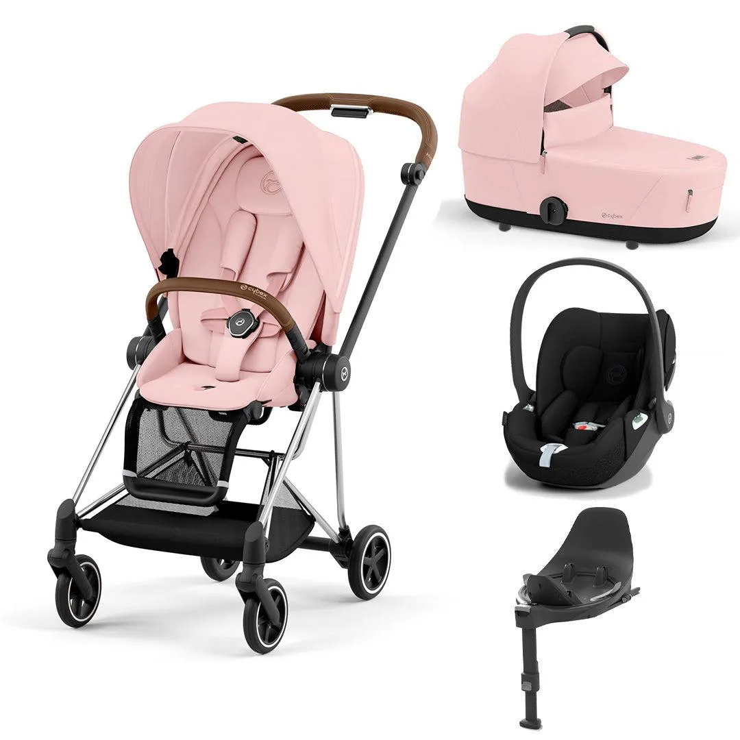 CYBEX Mios   Cloud T Travel System - Peach Pink