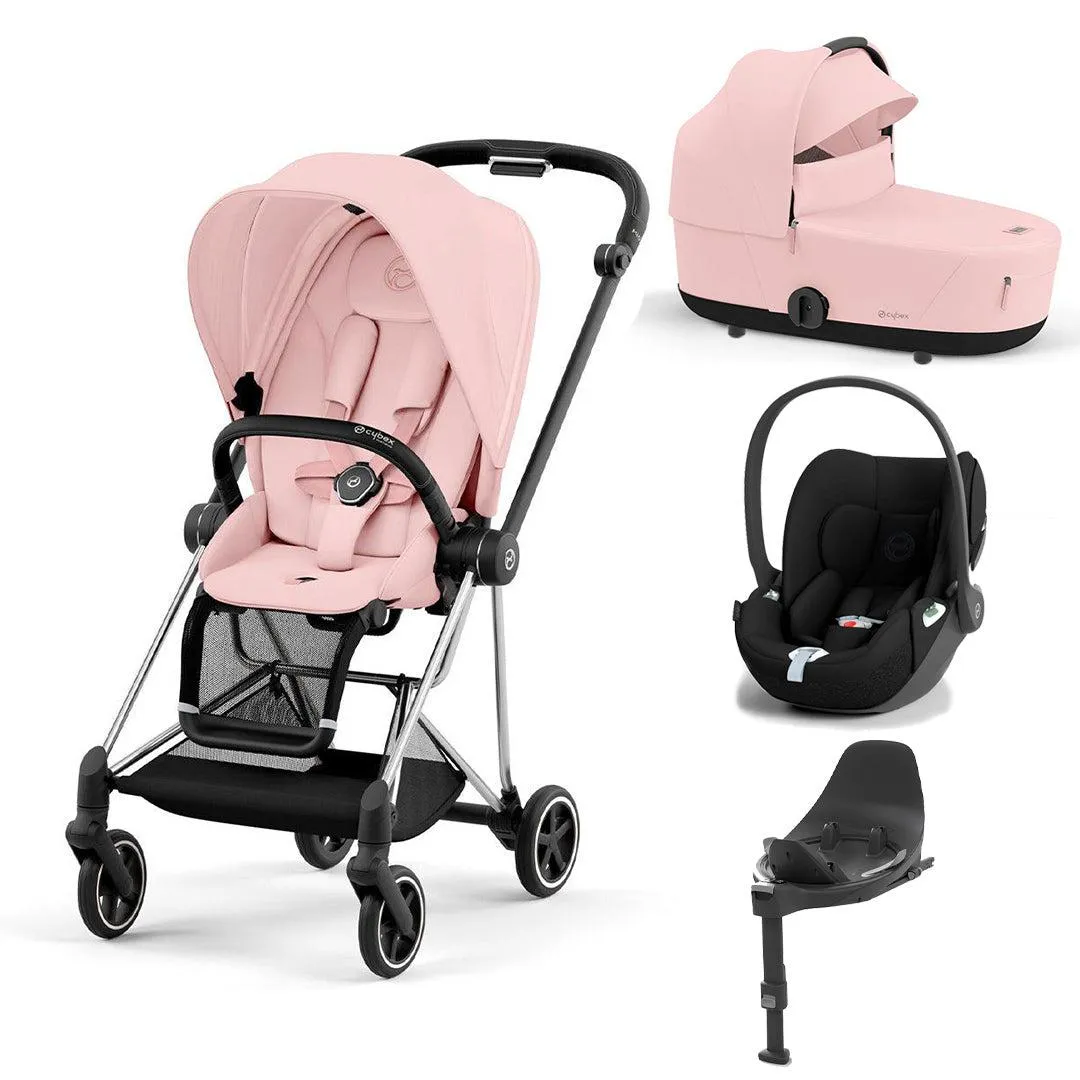 CYBEX Mios   Cloud T Travel System - Peach Pink