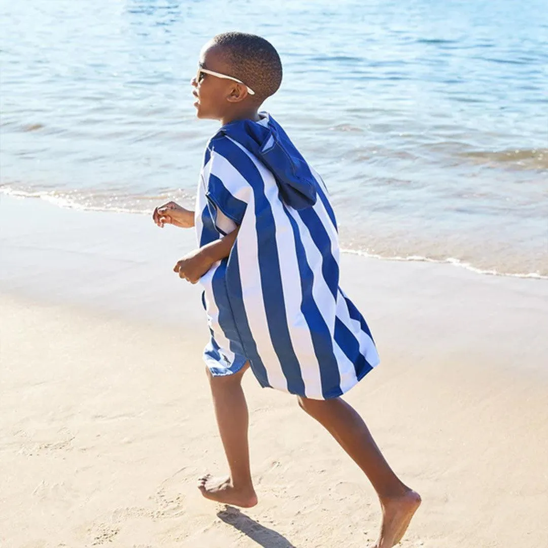 Dock & Bay Kid's Beach Poncho - Whitsunday Blue