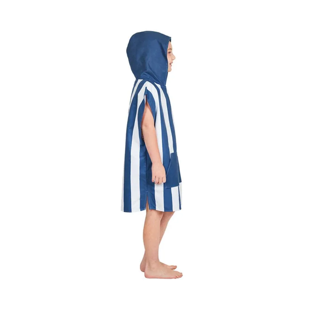 Dock & Bay Kid's Beach Poncho - Whitsunday Blue