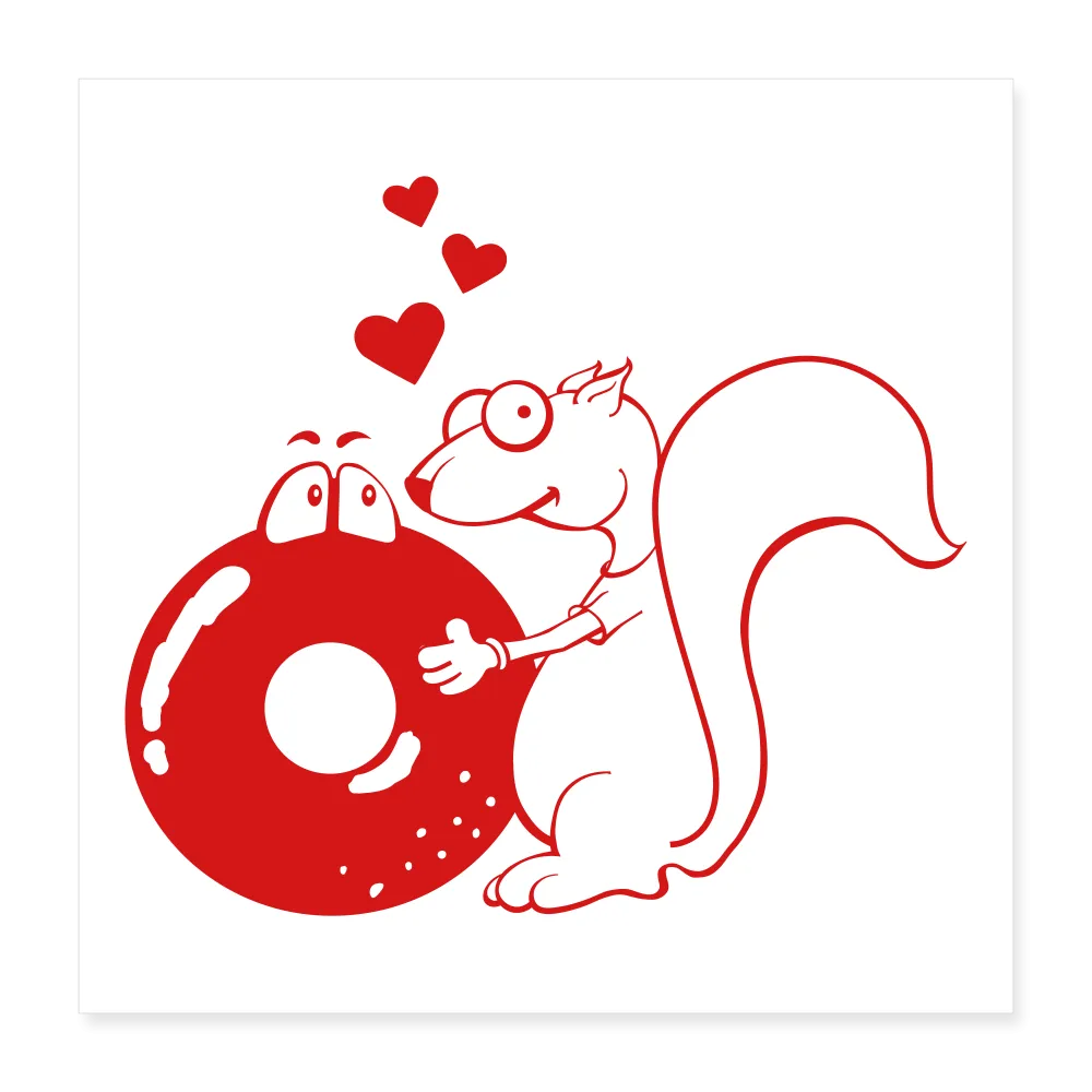 DONUT LOVE Poster 16x16