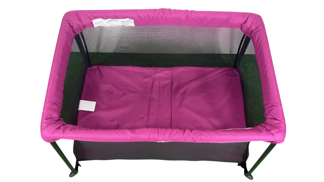 Dream On Me Travel Light Playard, Purple, w/o Mesh Zipper Door