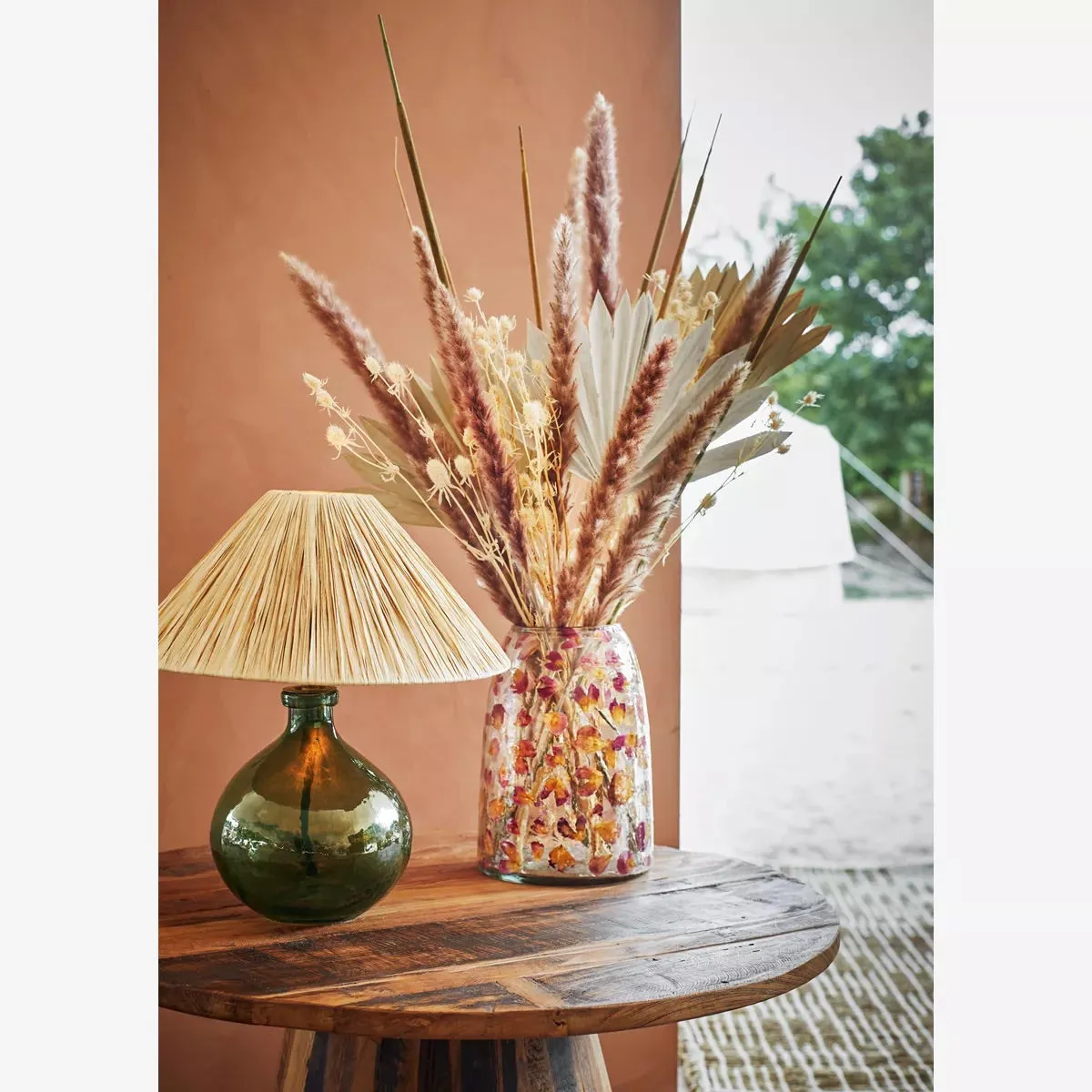 Dried Eryngium Planum Flowers - Off White