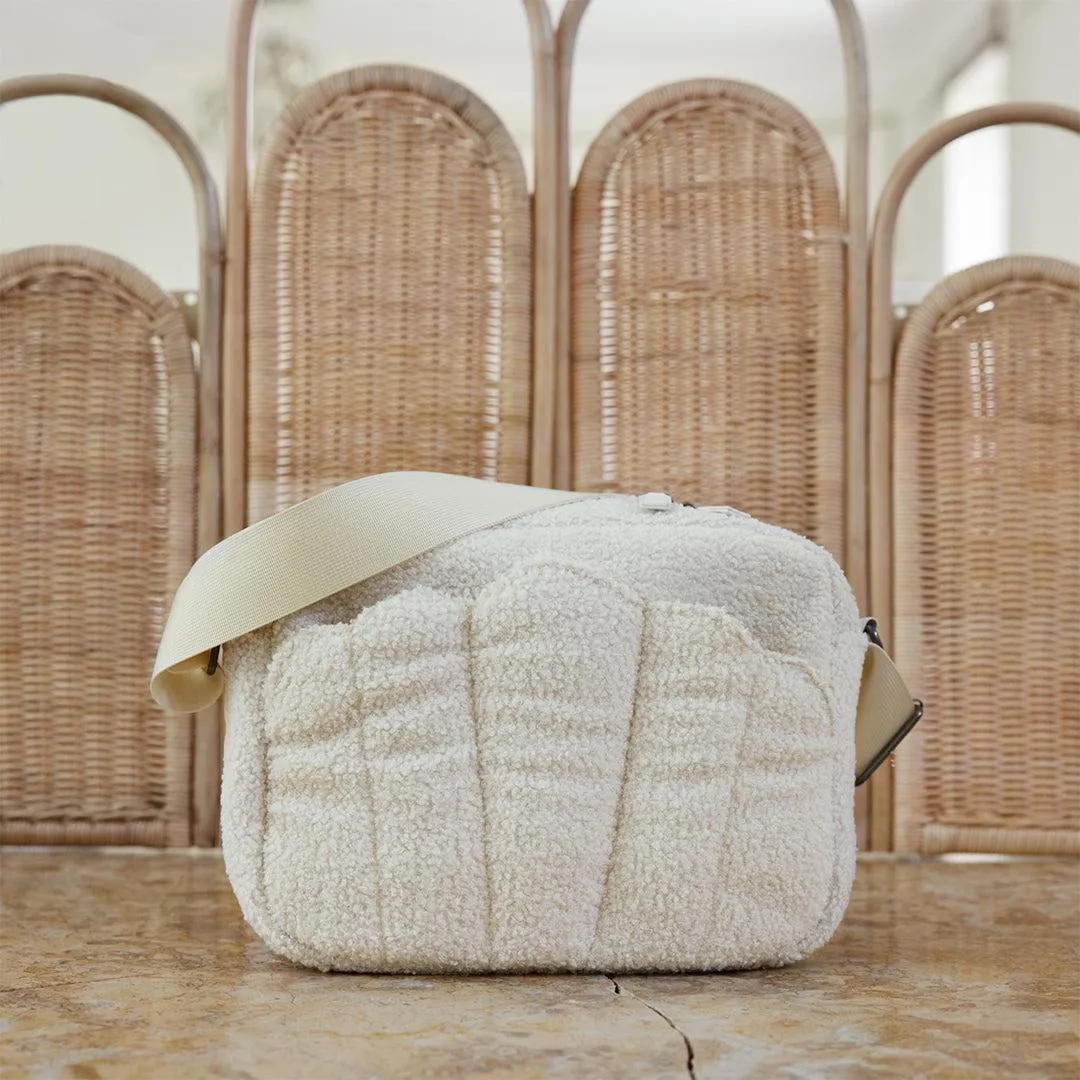 Elodie Details Changing Bag - White Boucl