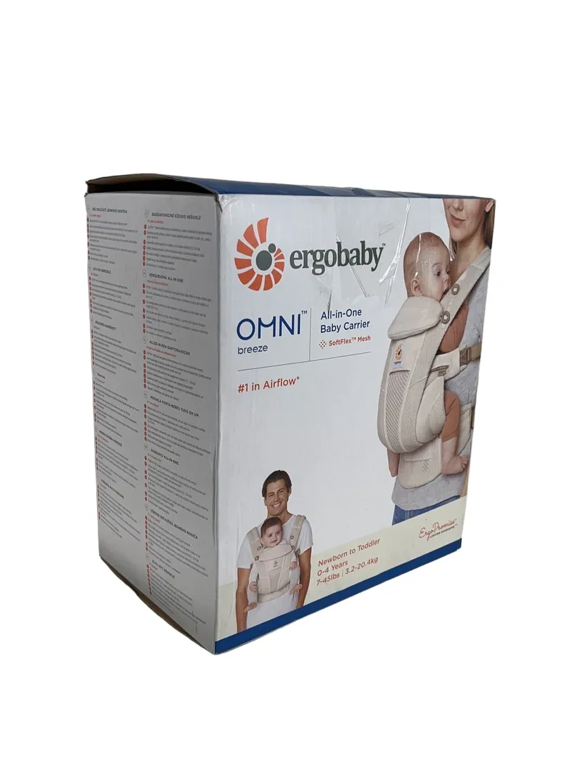 Ergobaby Omni Breeze Baby Carrier, Natural Beige